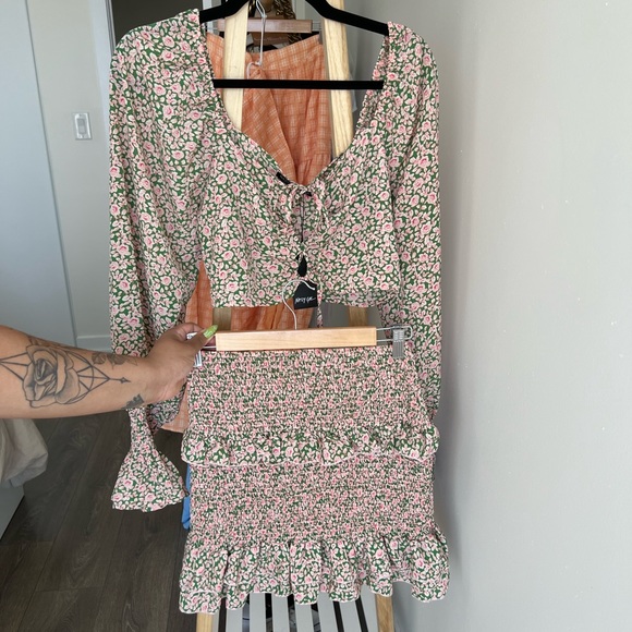 Nasty Gal Dresses & Skirts - Nastygal co ord set skirt and top